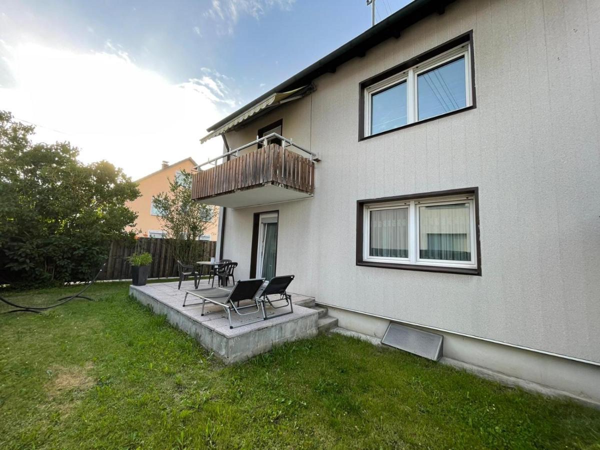Guntia Apartment Mit Grossem Garten Günzburg Eksteriør billede